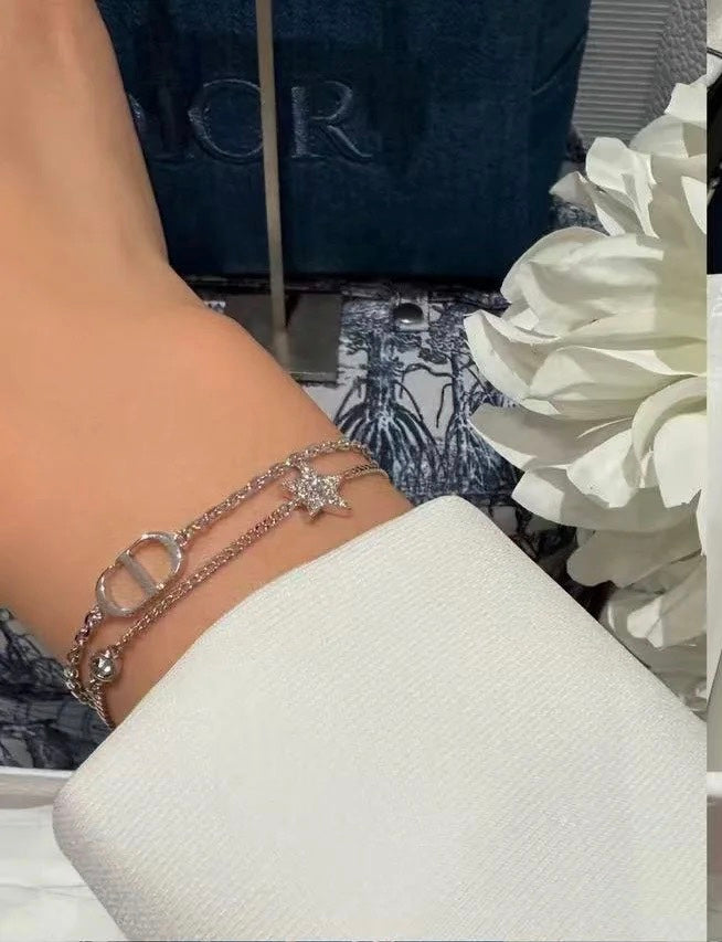 Dior Double Chain Bracelet