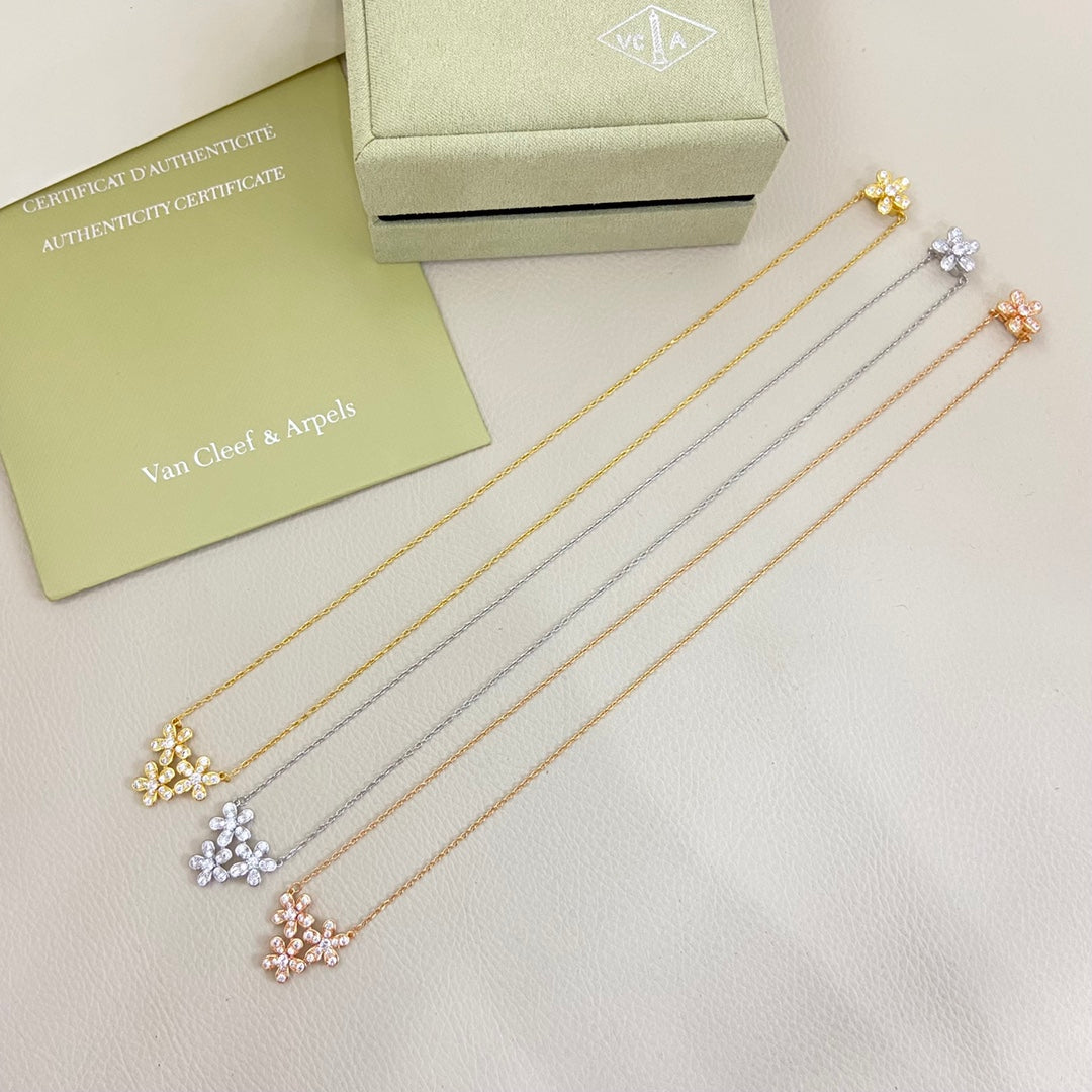 VCA Flower Diamond Necklace