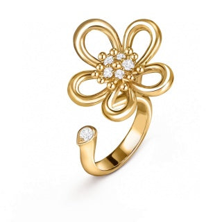 VCA Flower Adjustable Opening Ring